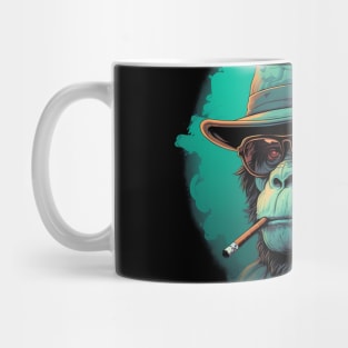 Smoking Ape Mug